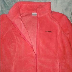 Plus size Columbia Fleece. Beautiful hot pink!